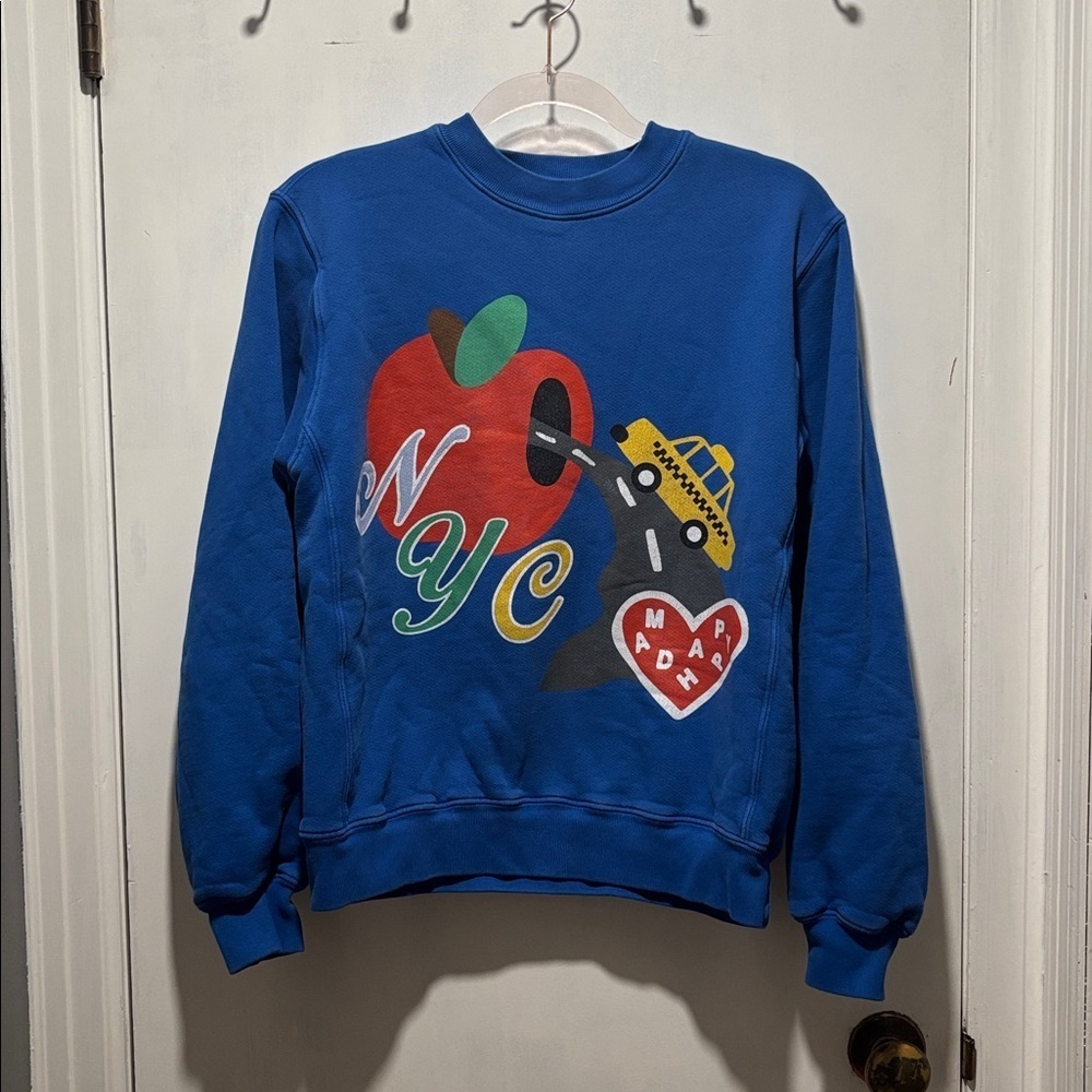 MADHAPPY New York City crewneck limited edition rare